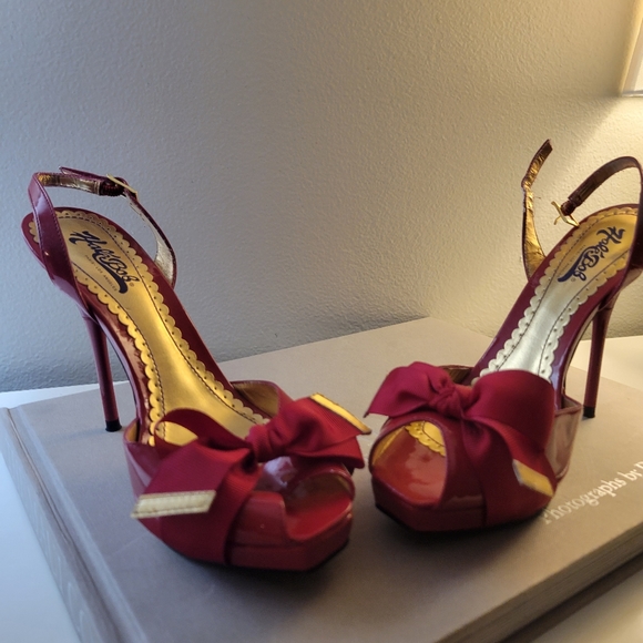 Hale Bob red heels. - Picture 6 of 6